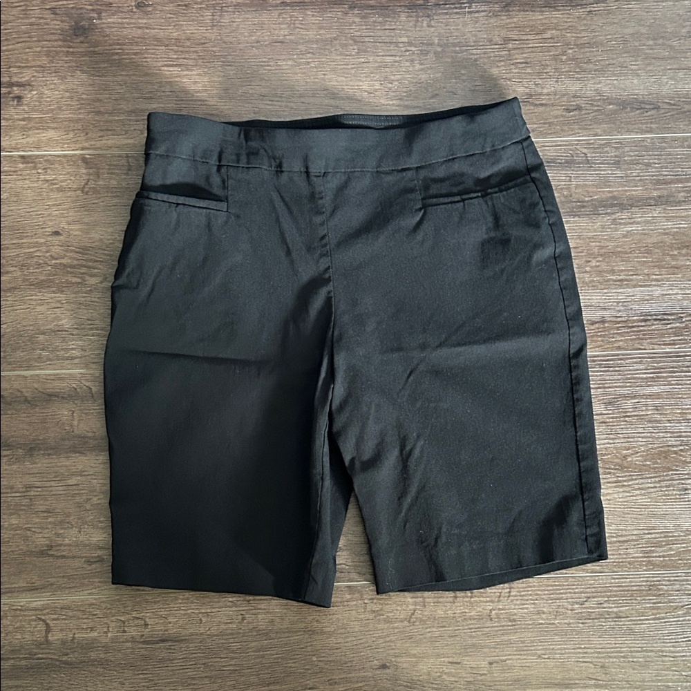 Time and Tru Black Women's Bermudas